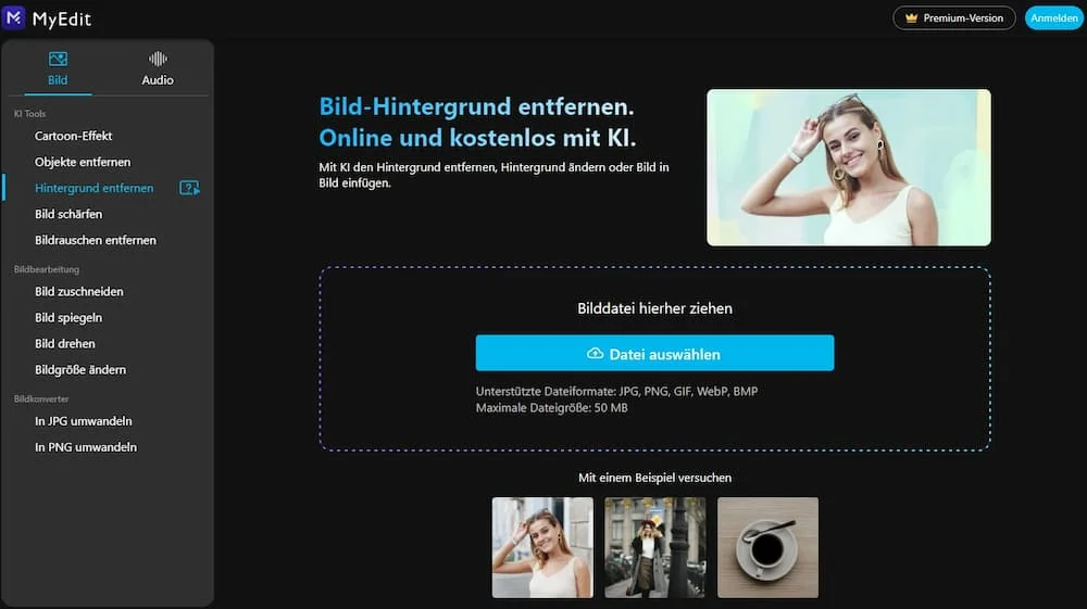 MyEdit - Bildqualität verbessern